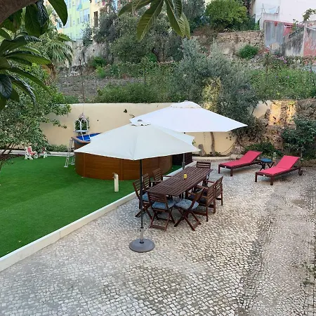 Graca Palace With Private Pool Garden 리스본